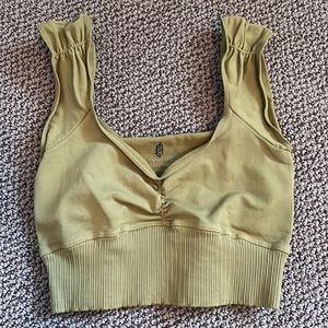 Free People athletic crop top